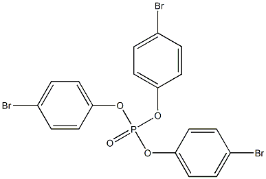 Phosphoric acid tris(4-bromophenyl) ester 结构式