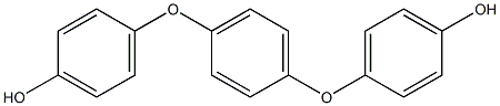 4,4'-[1,4-Phenylenebis(oxy)]bisphenol 结构式