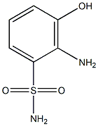 2-Amino-3-hydroxybenzenesulfonamide 结构式