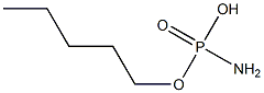 Amidophosphoric acid hydrogen pentyl ester 结构式