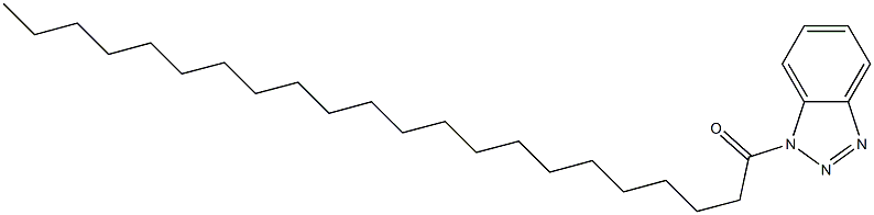 1-Docosanoyl-1H-benzotriazole 结构式