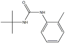 1-tert-Butyl-3-(2-methylphenyl)urea 结构式