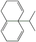 1,2,4a,7-Tetrahydro-4a-isopropylnaphthalene 结构式