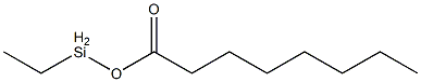 Octanoic acid ethylsilyl ester 结构式