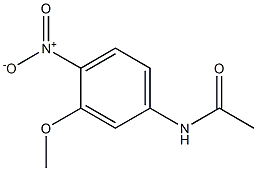 3'-Methoxy-4'-nitroacetanilide 结构式