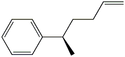 [R,(-)]-5-Phenyl-1-hexene 结构式