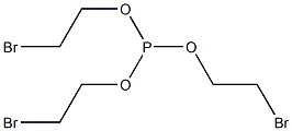 Phosphorous acid tris(2-bromoethyl) ester 结构式