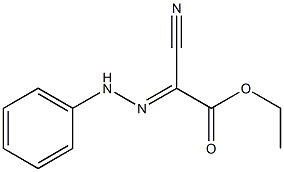 (2-Phenylhydrazono)cyanoacetic acid ethyl ester 结构式