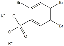 2,4,5-Tribromophenylphosphonic acid dipotassium salt 结构式