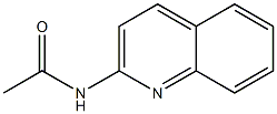 N-(2-Quinolyl)acetamide 结构式