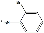 2-Bromoanilinium 结构式