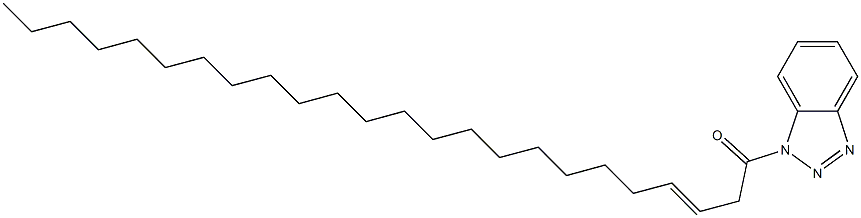 1-(1-Oxo-3-tetracosenyl)-1H-benzotriazole 结构式