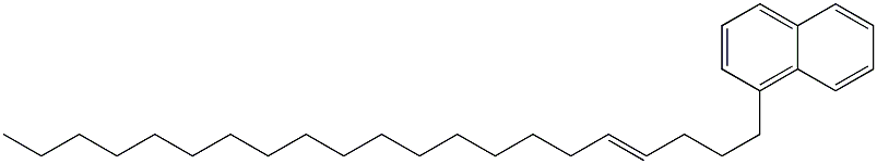 1-(4-Henicosenyl)naphthalene 结构式