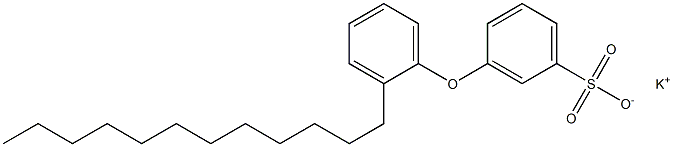 3-(2-Dodecylphenoxy)benzenesulfonic acid potassium salt 结构式