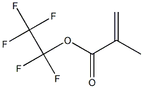 Methacrylic acid pentafluoroethyl ester 结构式