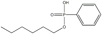 Phenylphosphonic acid hexyl ester 结构式