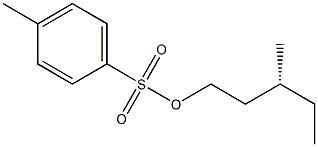 (-)-p-Toluenesulfonic acid (R)-3-methylpentyl ester 结构式