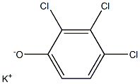 Potassium 2,3,4-trichlorophenolate 结构式