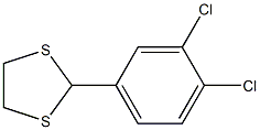 2-(3,4-Dichlorophenyl)-1,3-dithiolane 结构式