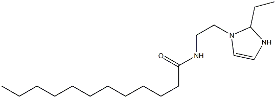 1-(2-Lauroylaminoethyl)-2-ethyl-4-imidazoline 结构式