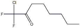 1-Chloro-1,1-difluoro-2-octanone 结构式