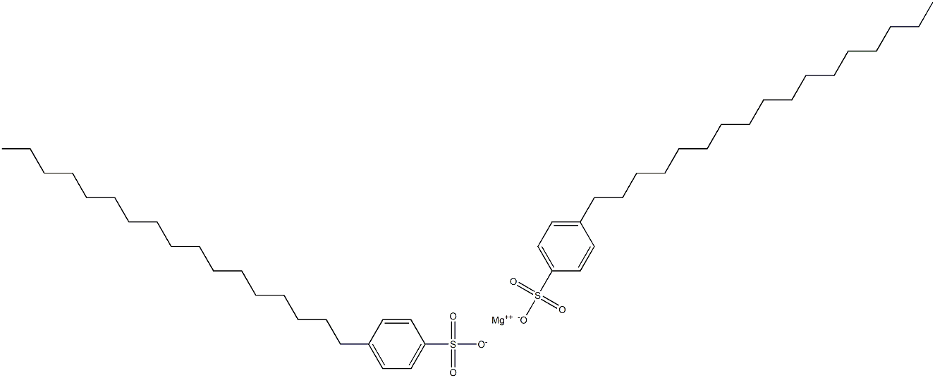 Bis(4-heptadecylbenzenesulfonic acid)magnesium salt 结构式