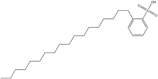 2-Octadecylbenzenesulfonic acid 结构式