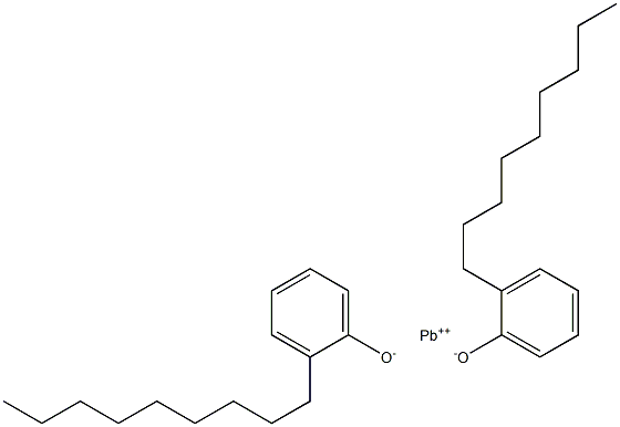 Lead(II)bis(2-nonylphenolate) 结构式