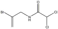 2,2-Dichloro-N-(2-bromoallyl)acetamide 结构式