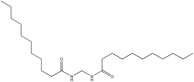 N,N'-Methylenebis(undecanamide) 结构式