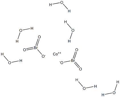Cobalt dibromate hexahydrate 结构式