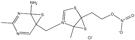Thiamin disulfide nitrate 结构式