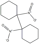 1,1'-Dinitro-1,1'-bi(cyclohexane) 结构式