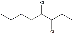 3,4-Dichlorooctane 结构式