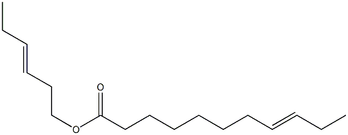 8-Undecenoic acid 3-hexenyl ester 结构式