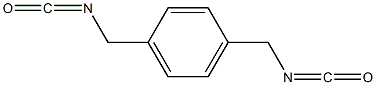 [(1,4-Phenylene)bismethylene]diisocyanate 结构式