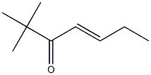 (E)-2,2-Dimethyl-4-hepten-3-one 结构式