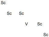 Pentascandium vanadium 结构式