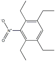 2,3,5,6-Tetraethyl-1-nitrobenzene 结构式