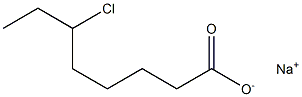 6-Chlorooctanoic acid sodium salt 结构式