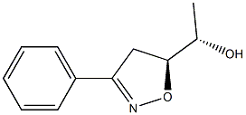 (5S)-5-[(1S)-1-Hydroxyethyl]-3-phenyl-2-isoxazoline 结构式