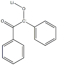 1,2-Diphenyl-1-(lithiooxy)-2-oxoethan-1-ide 结构式