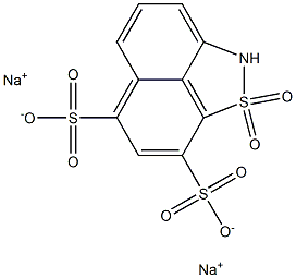 4,5-(Iminosulfonyl)-1,3-naphthalenedisulfonic acid disodium salt 结构式