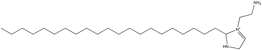 3-(2-Aminoethyl)-2-henicosyl-3-imidazoline-3-ium 结构式