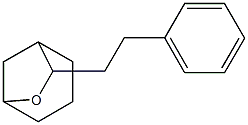 7-(2-Phenylethyl)-6-oxabicyclo[3.2.1]octane 结构式