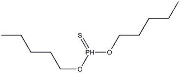 Thiophosphonic acid O,O-dipentyl ester 结构式