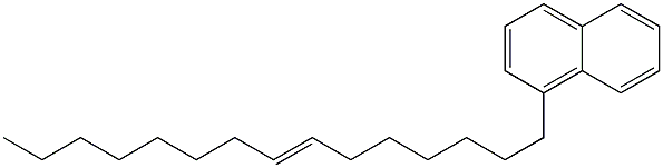 1-(7-Pentadecenyl)naphthalene 结构式