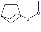 Bicyclo[2.2.1]heptan-2-yl(methyl)(methoxy)borane 结构式