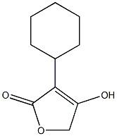 3-Cyclohexyl-4-hydroxy-2(5H)-furanone 结构式