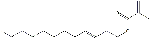 Methacrylic acid (3-dodecenyl) ester 结构式